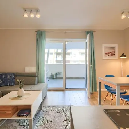 51 Baltic Park, 280m Do Plazy, Duzy Balkon Apartment *