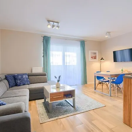 Apartment 51 Baltic Park, 280m Do Plazy, Duzy Balkon *